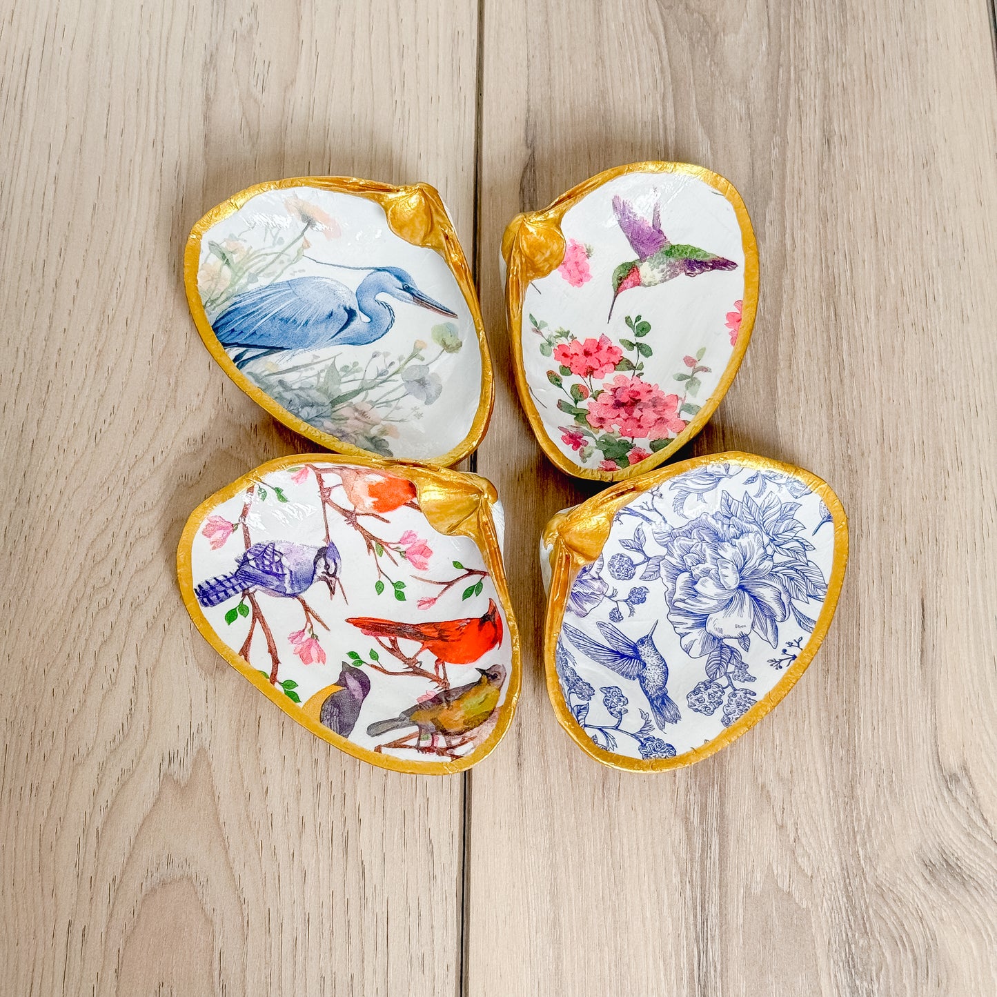 Birds Decoupage DIY Kit