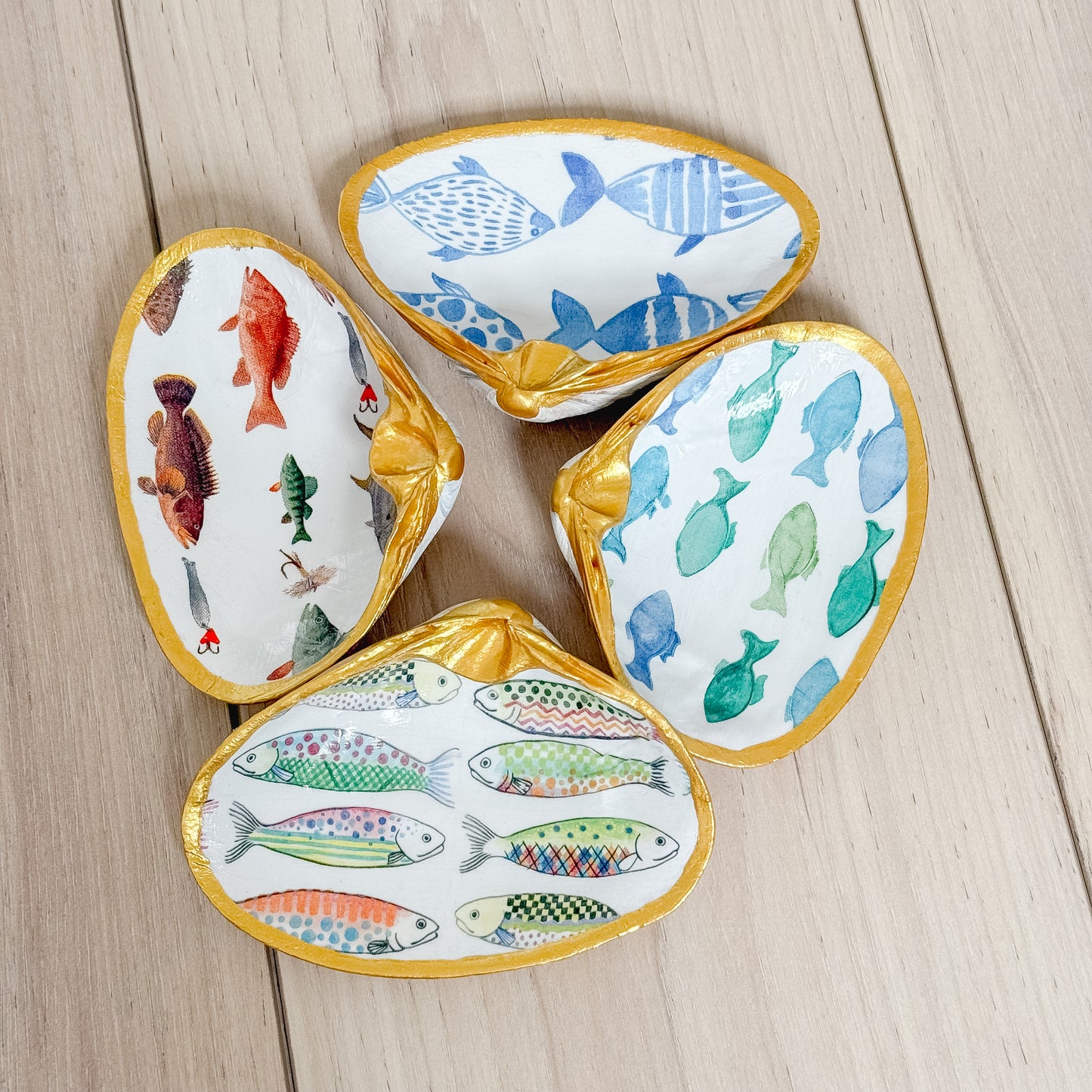 Fish Decoupage DIY Kit