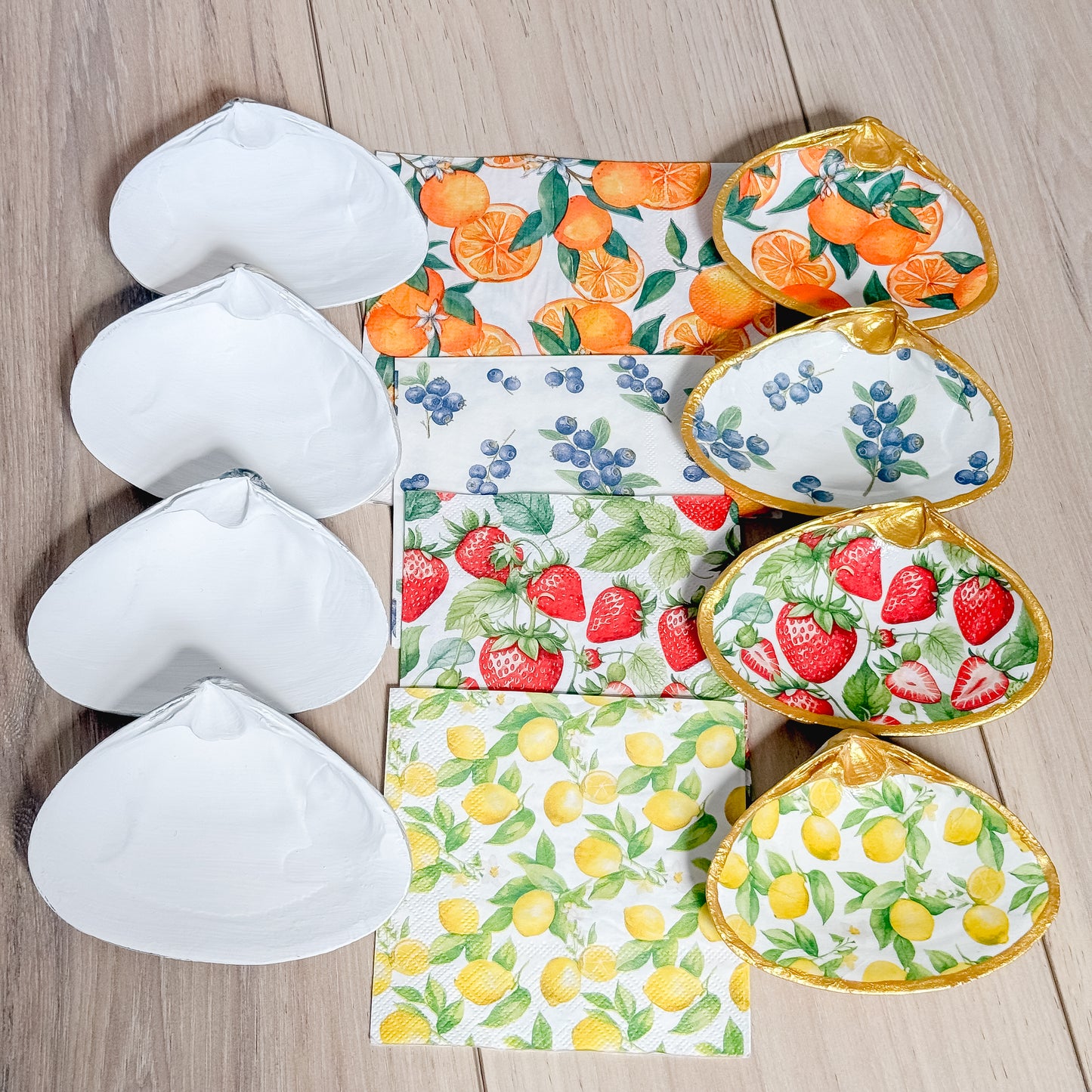 Fruit Decoupage DIY Kit