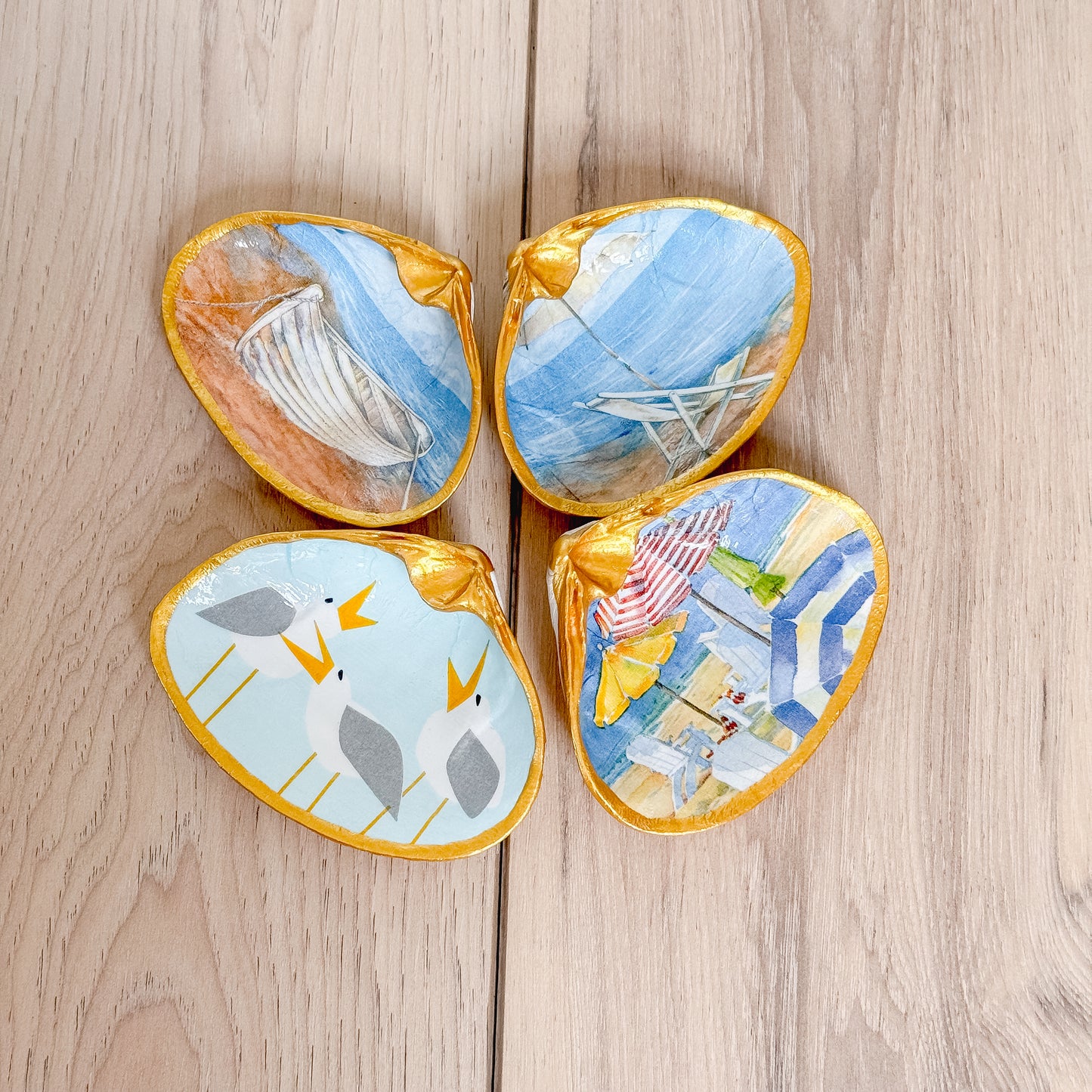 Seashore Decoupage DIY Kit