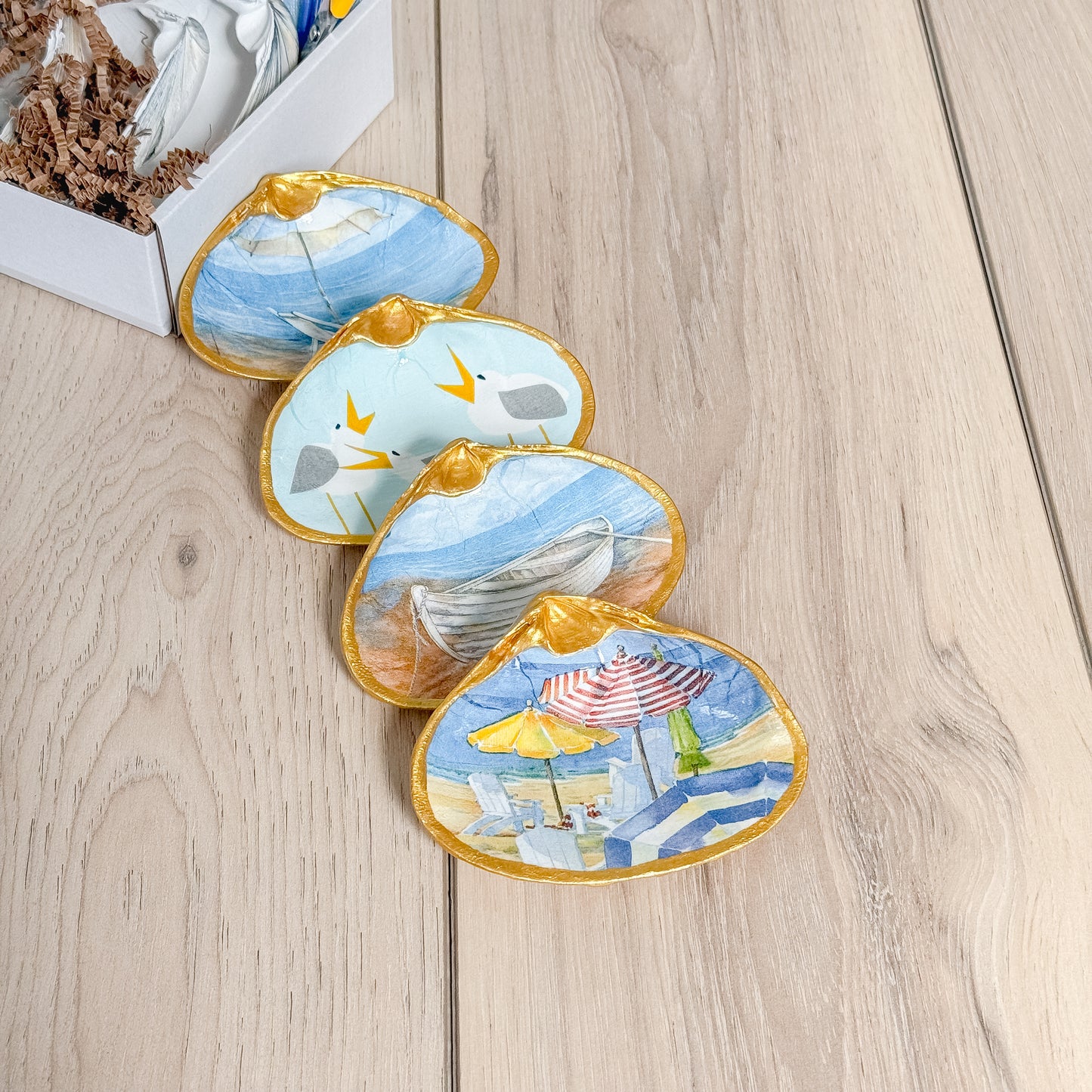 Seashore Decoupage DIY Kit