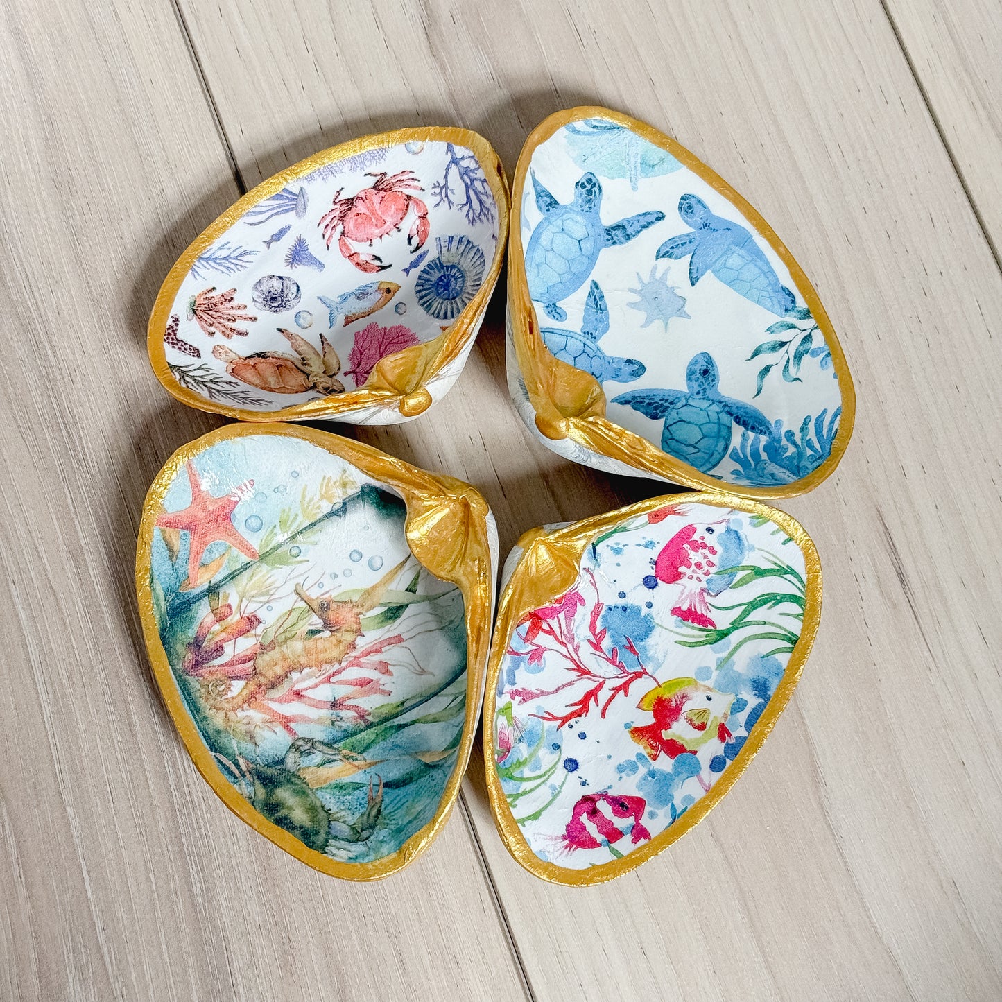 Under The Sea Decoupage DIY Kit