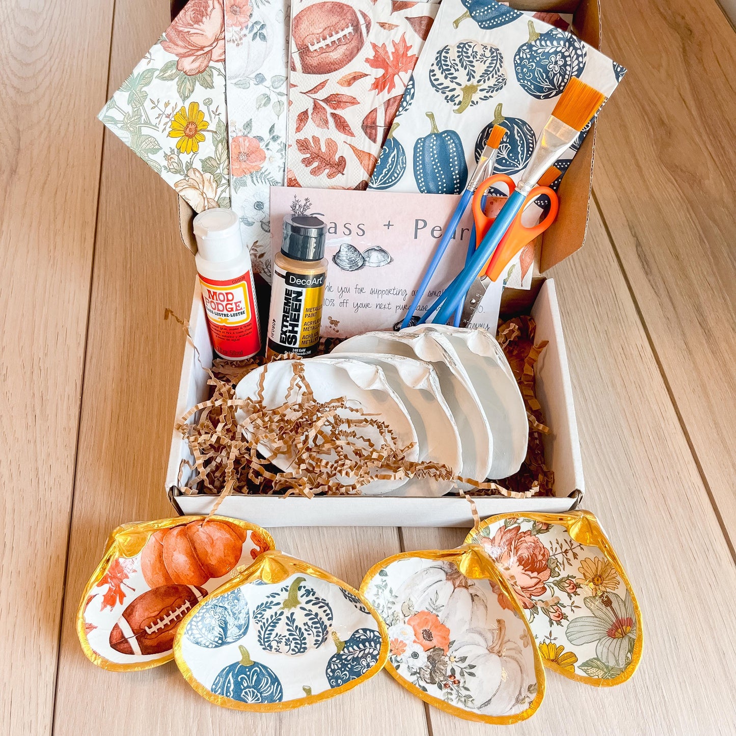 Autumn Decoupage DIY Kit
