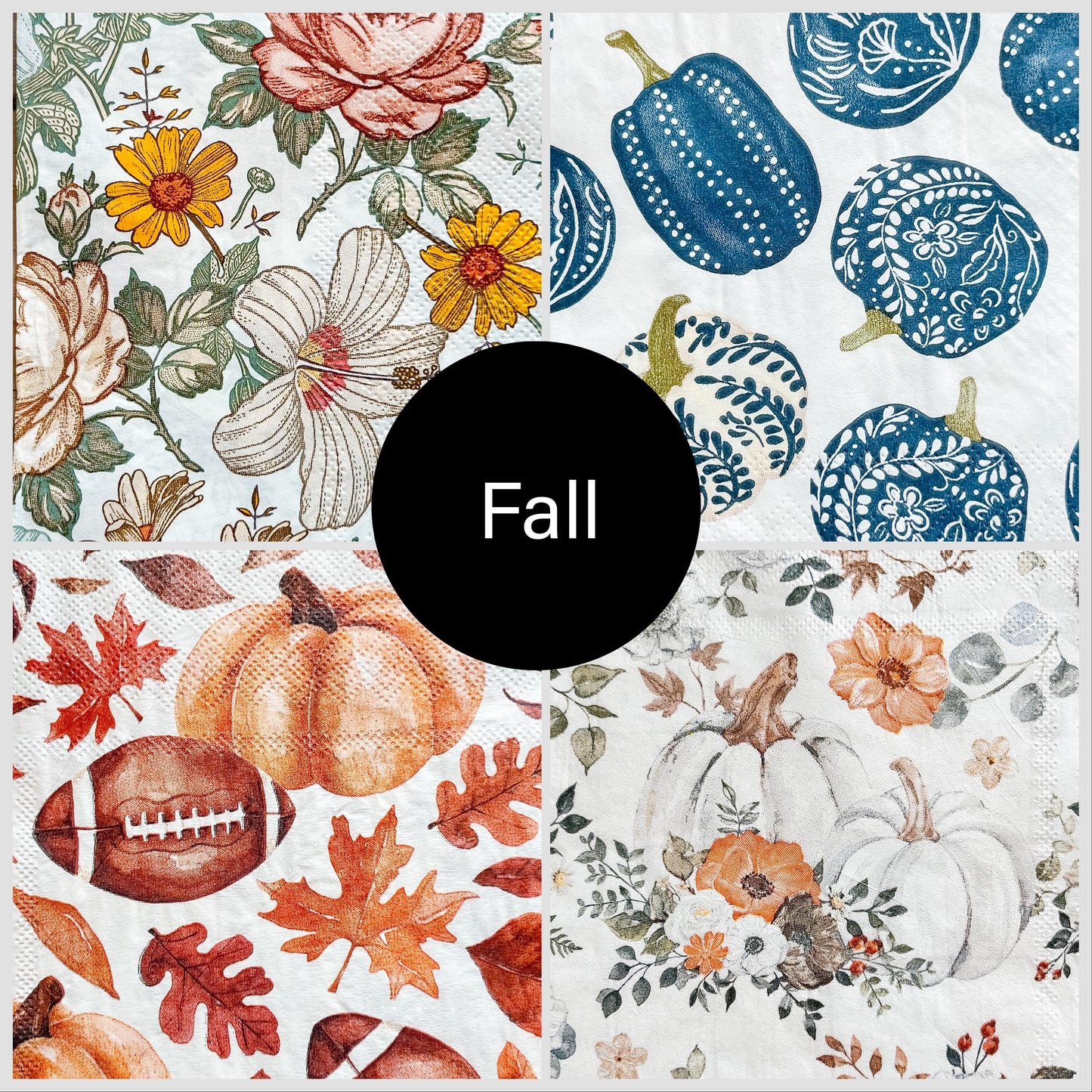 Autumn Decoupage DIY Kit