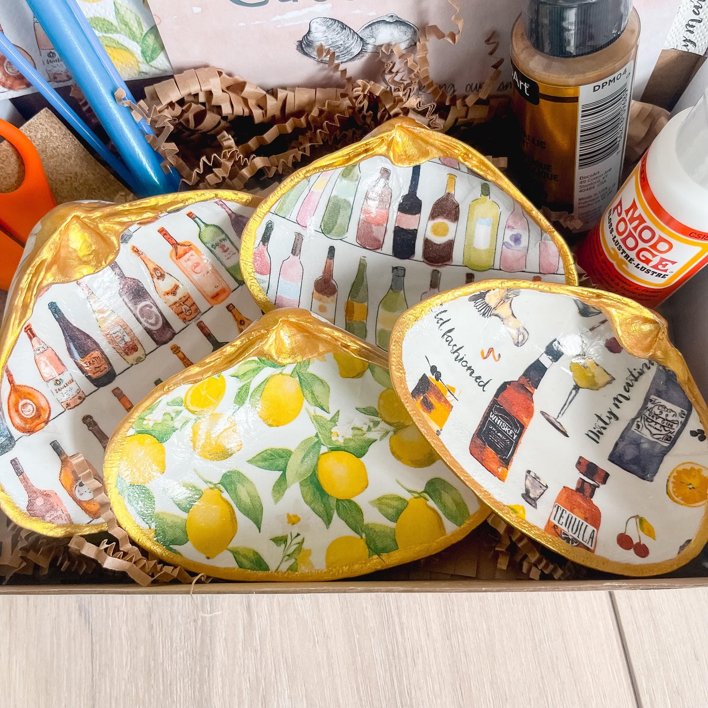 Happy Hour Decoupage DIY Kit