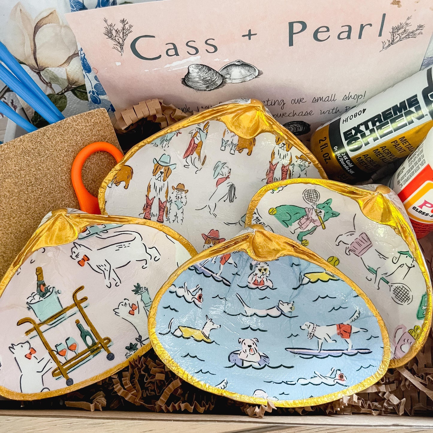 Pet Lovers Decoupage DIY Kit