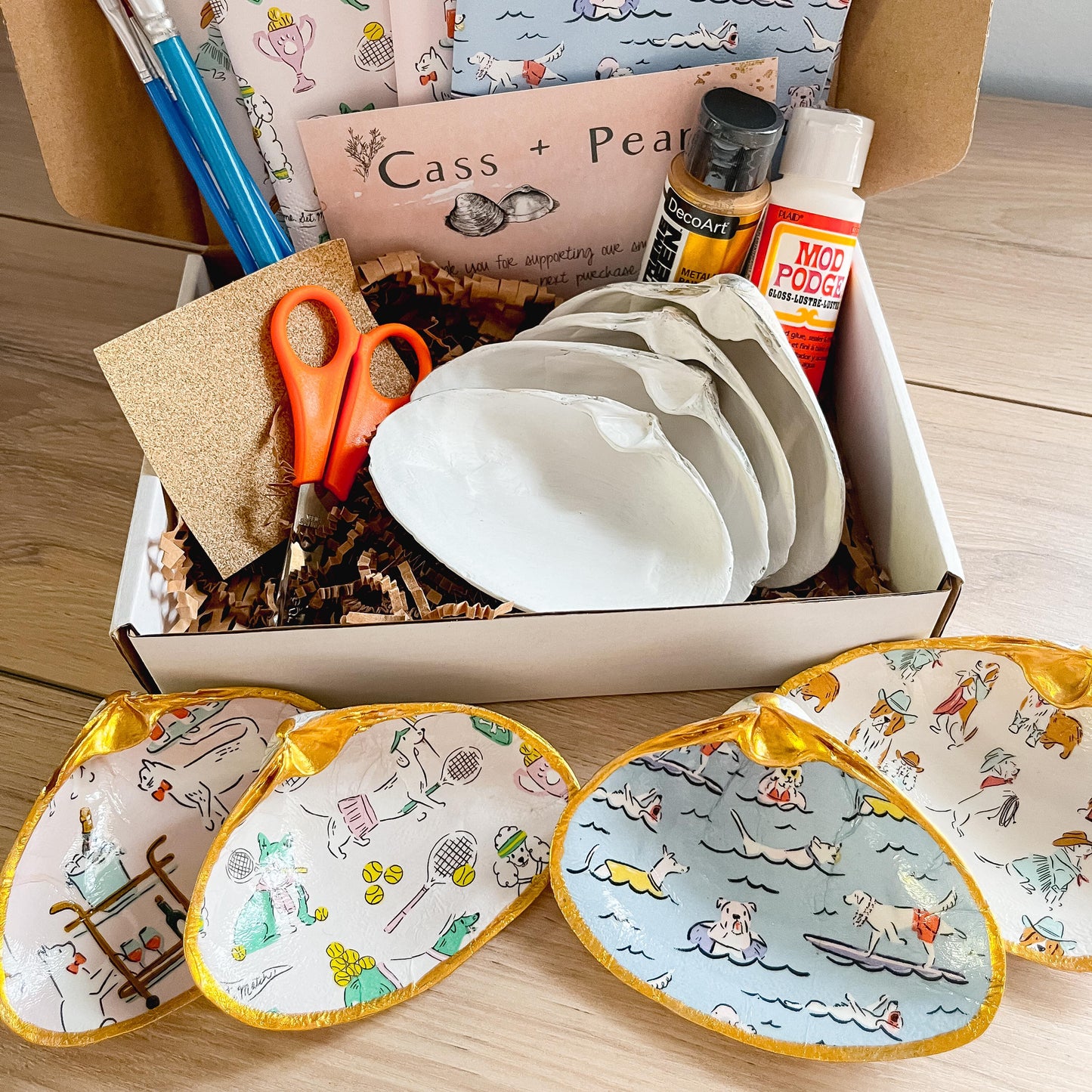Pet Lovers Decoupage DIY Kit