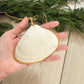 Beach Life Clam Shell Christmas Ornament