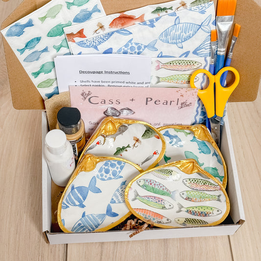 Fish Decoupage DIY Kit