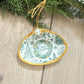 Old Fashion Clam Shell Christmas Ornament