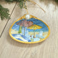Seashore Clam Shell Christmas Ornament