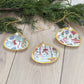 Beach Ornaments Clam Shell Christmas Ornament