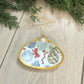 Beach Ornaments Clam Shell Christmas Ornament