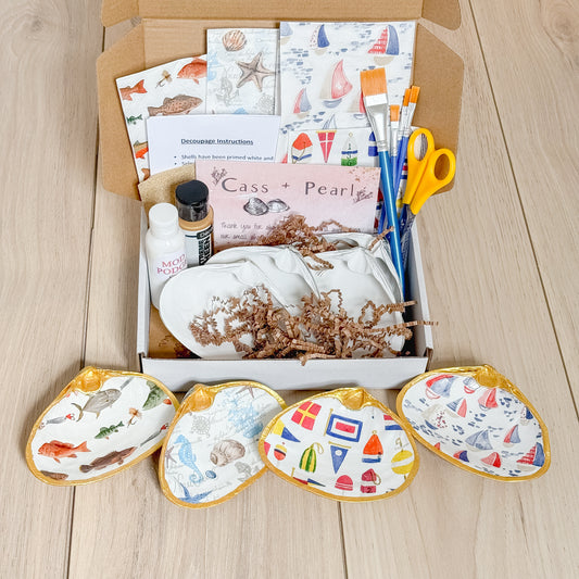 Seafaring Decoupage DIY Kit