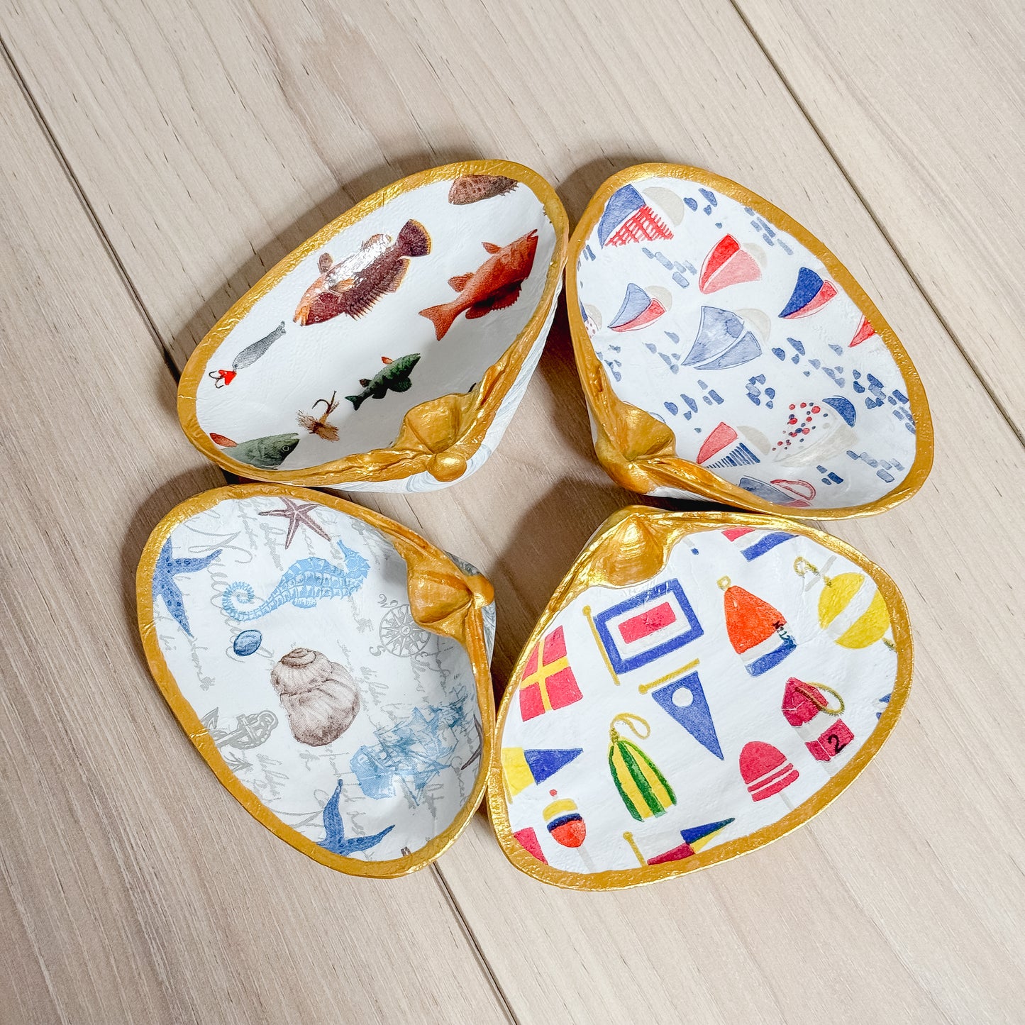 Seafaring Decoupage DIY Kit