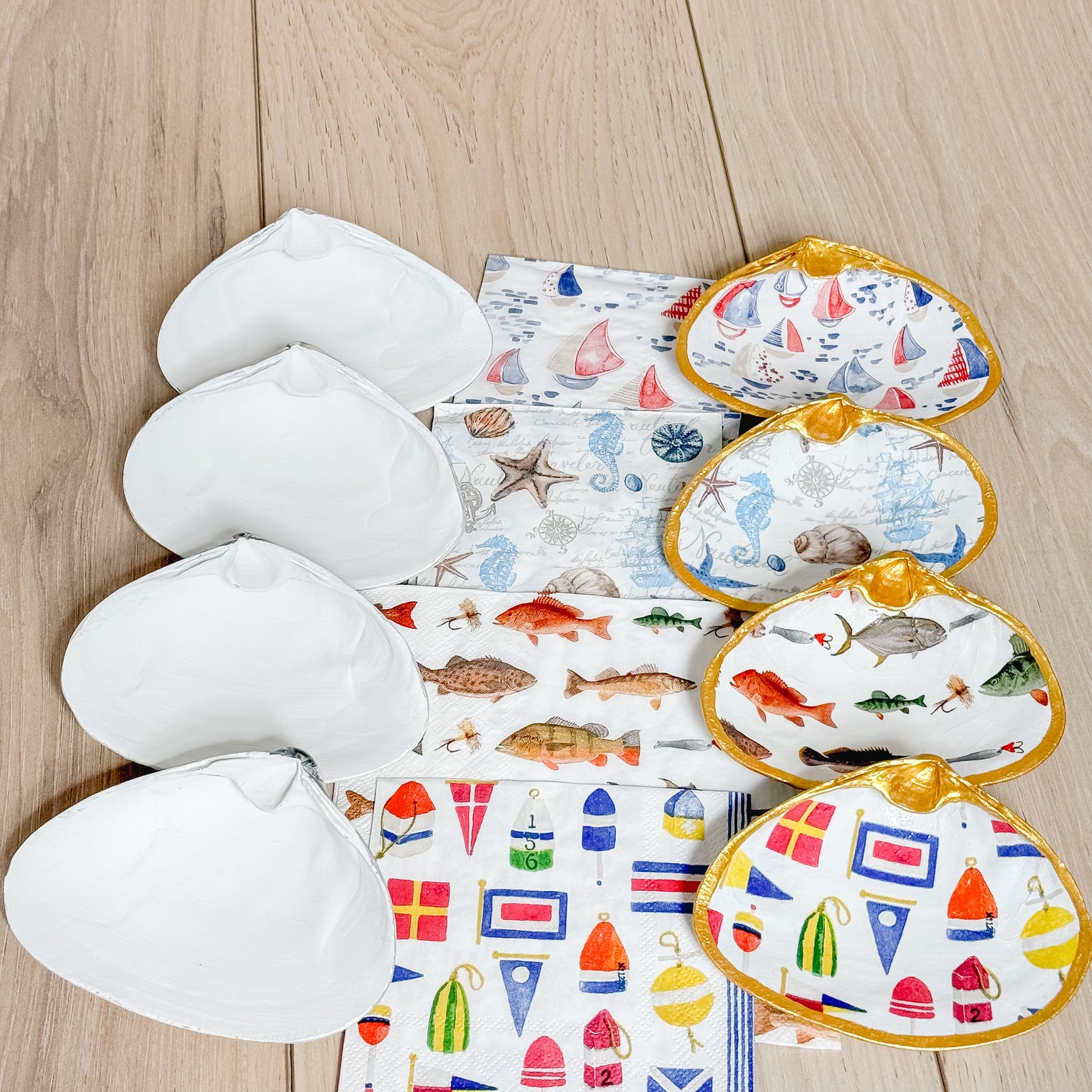 Seafaring Decoupage DIY Kit