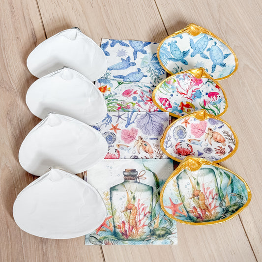 Under The Sea Decoupage DIY Kit